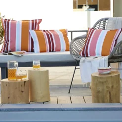 Housse de coussin extérieur carrée (45 x 45 cm) Bianca Orange