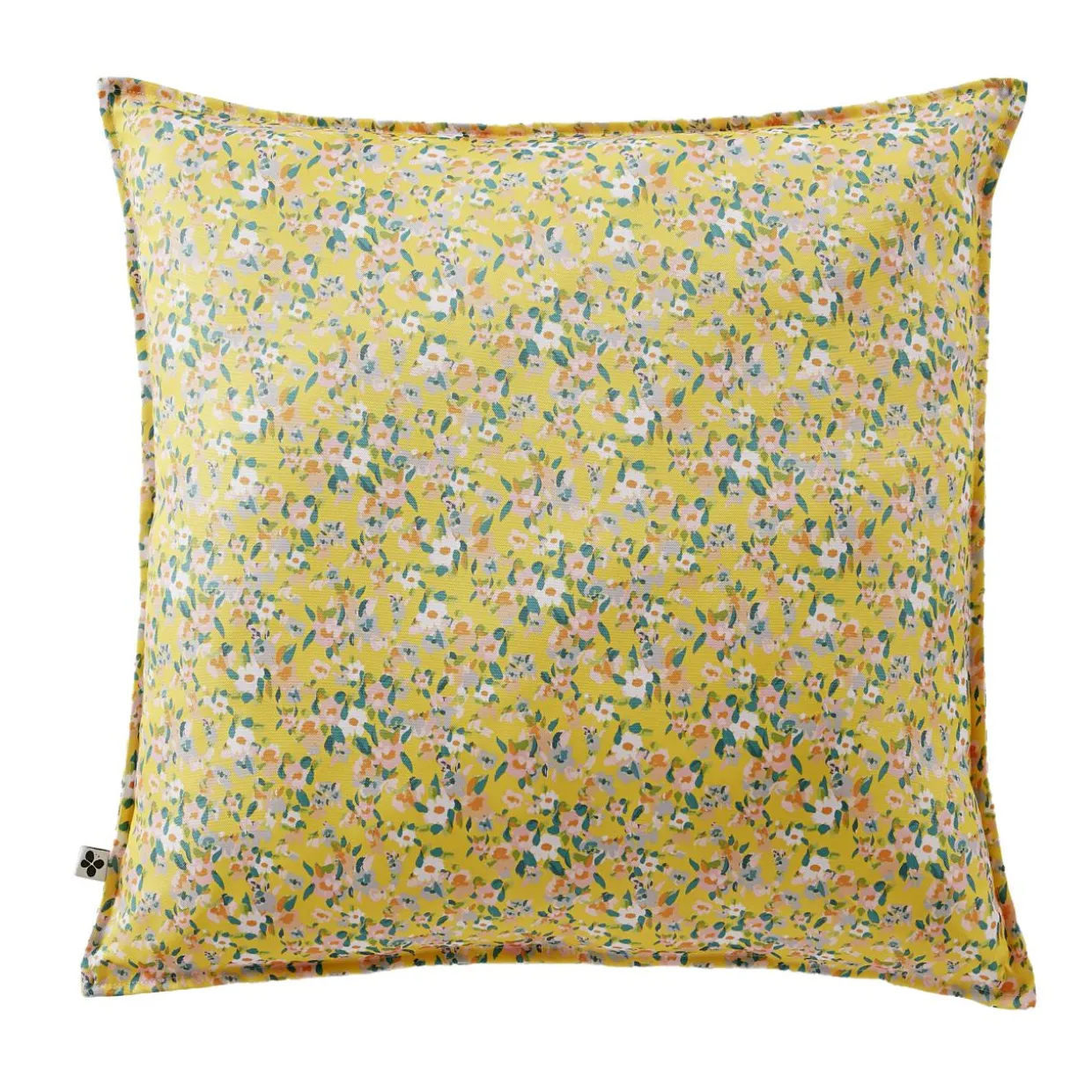 Housse de coussin extérieur carrée (60 x 60 cm) Manon Jaune