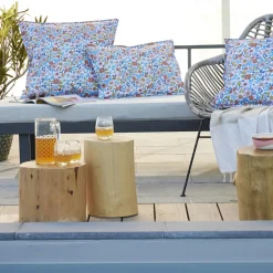 Housse de coussin extérieur carrée (60 x 60 cm) Danaé Multicolore