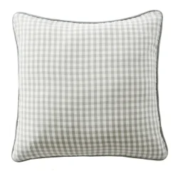 Housse de coussin extérieur carrée (45 x 45 cm) Vickie Vert eucalyptus