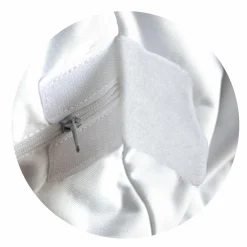 Housse de matelas intégrale anti-punaises de lit (140 x 190 cm) Ombeline Blanche