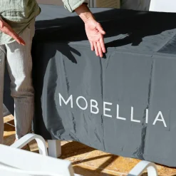 Housse de protection Imperméable XL pour Table rectangulaire (308 x 190 cm) Gris