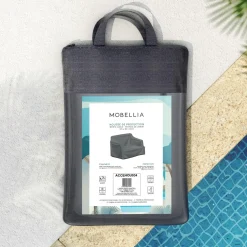 Housse de protection imperméable pour Fauteuil détente (105 x 86 cm) Monte Carlo Gris