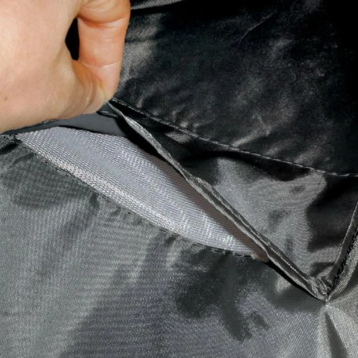 Housse de protection Imperméable pour Table carrée (165 x 165 cm) Gris