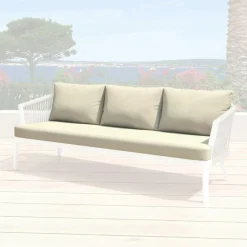 Housses de coussin de remplacement pour Canapé 3 places Amalfi Beige