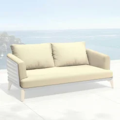 Housses de coussin de remplacement pour Canapé 2 places Monte Carlo Beige