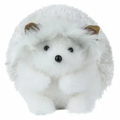 Hérisson de Noël (H13 cm) Floofy Blanc