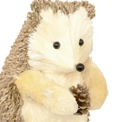 Hérisson de Noël (H24 cm) Louison Marron pailleté