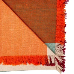 Jeté de lit coton (130 x 180 cm) Madras Multicolore