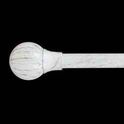 Kit de tringle extensible (L120 - L210 cm / D19 mm) Touch of Zen Blanc et Or