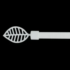 Kit de tringle extensible (L120 - L210 cm / D16 mm) Sevigne Blanc mat