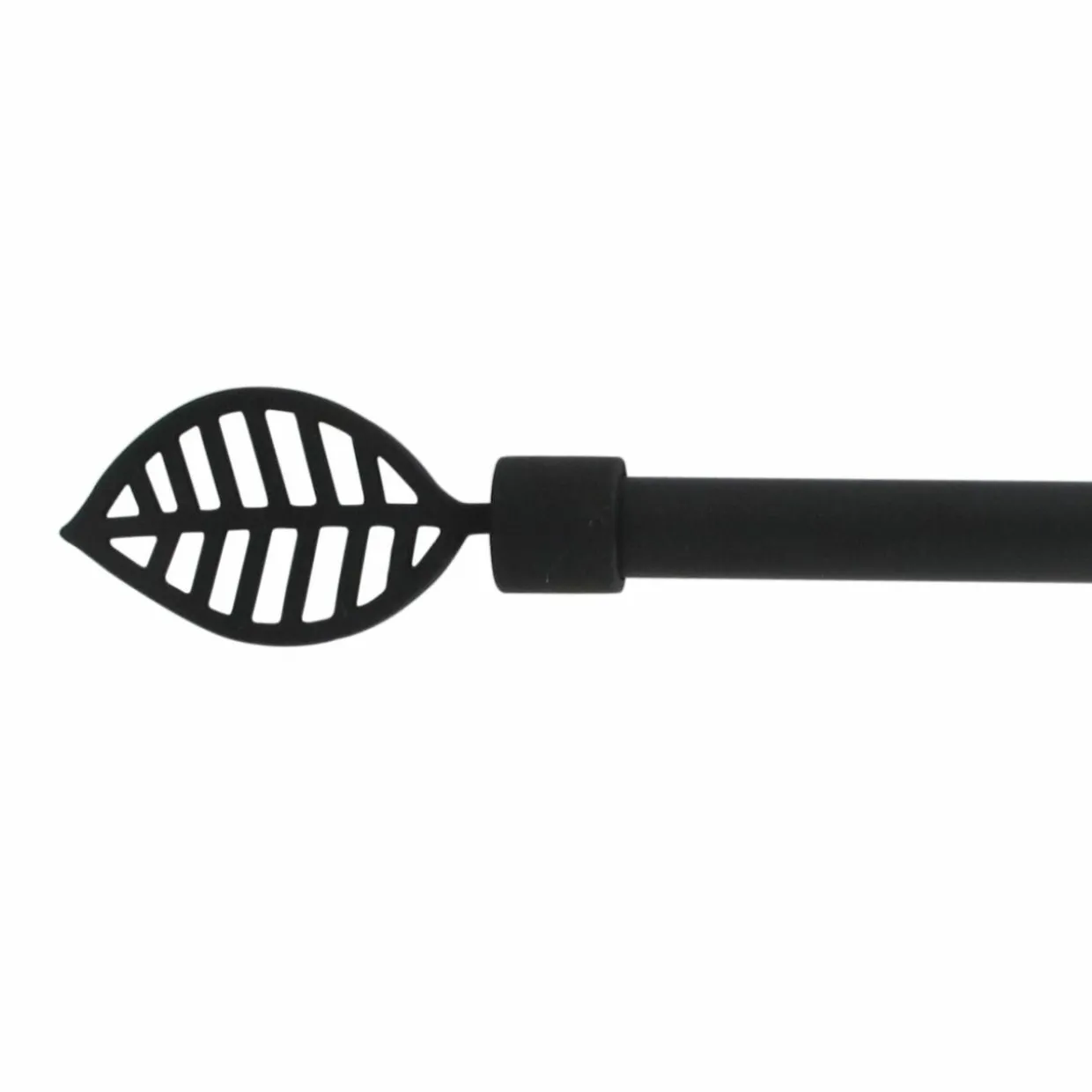 Kit de tringle extensible (L120 - L210 cm / D16 mm) Sevigne Noir mat