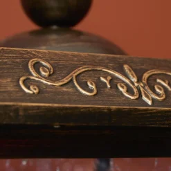 Lampadaire de Noël illuminé et animé 33 LED (H180 cm) Neige tombante Noir