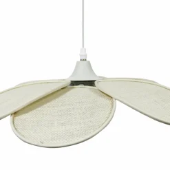 Lampadaire design pétale (H156 cm) Teruel Beige