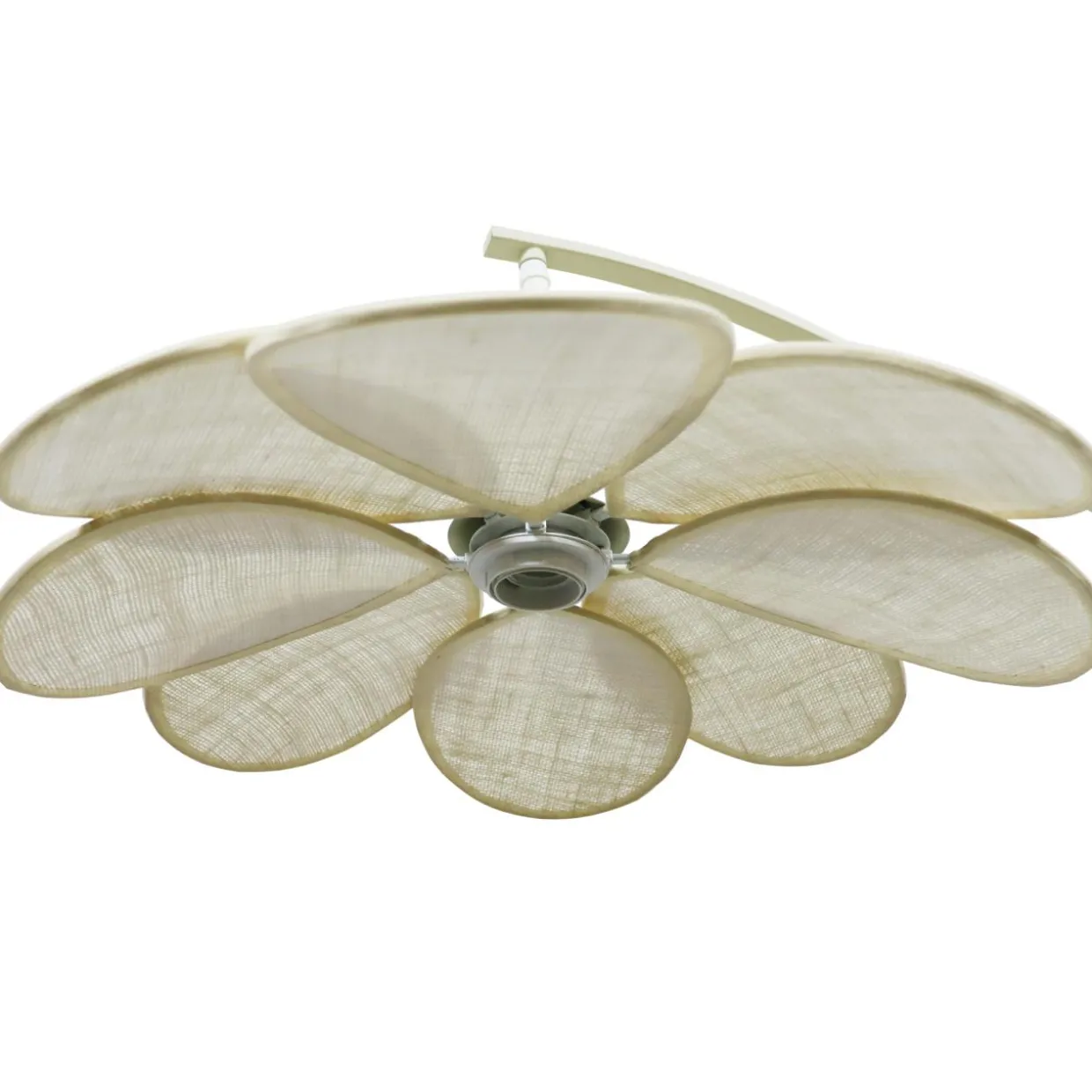 Lampadaire design pétale (H156 cm) Teruel Beige