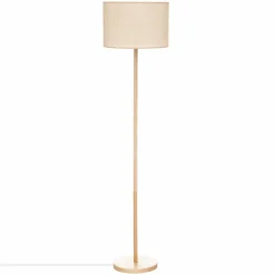 Lampadaire en bois (H150 cm) Della Beige