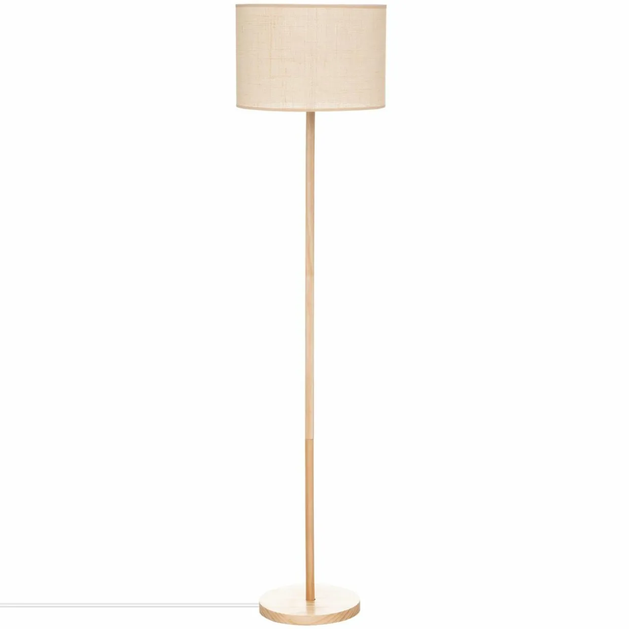 Lampadaire en bois (H150 cm) Della Beige
