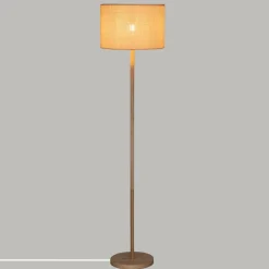 Lampadaire en bois (H150 cm) Della Beige
