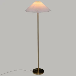 Lampadaire en métal (H150 cm) Jil or