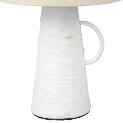 Lampe à poser amphore (H28,5 cm) Abisko Blanche