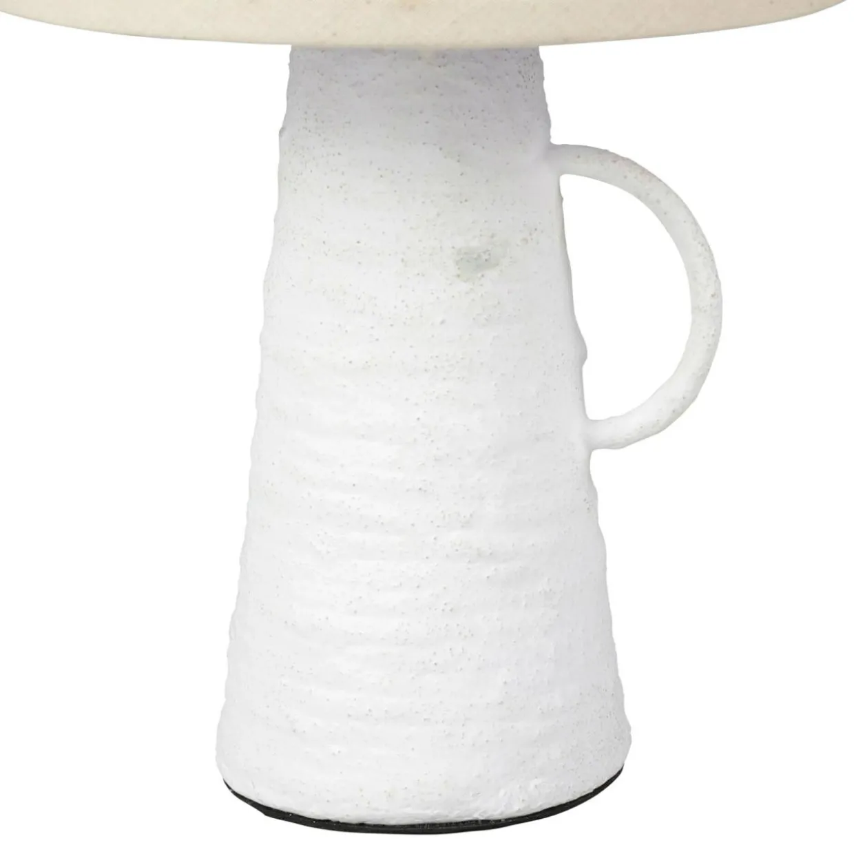 Lampe à poser amphore (H28,5 cm) Abisko Blanche