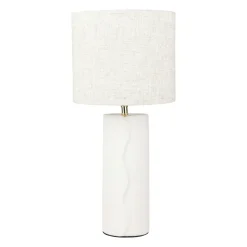 Lampe à poser céramique (H44 cm) Isaure Beige