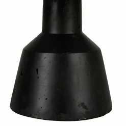 Lampe à poser en ciment (H29 cm) Portland Noir et beige