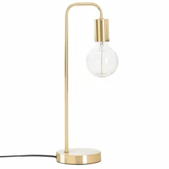 Lampe à poser en métal (H45 cm) Keli Or