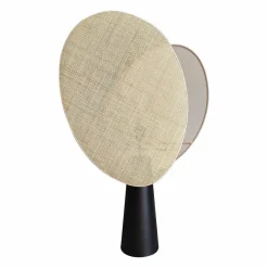 Lampe à poser en rotin (H103 cm) Almeria Beige