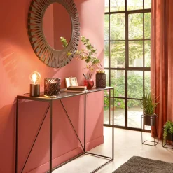 Lampe à poser méral (H10,5 cm) Tube Noir