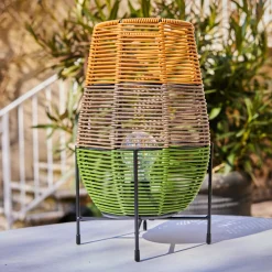 Lampe de table solaire LED (H31 cm) Vernazza Multicolore