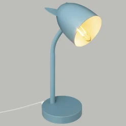 Lampe enfant à poser (H31 cm) Oreilles Bleue