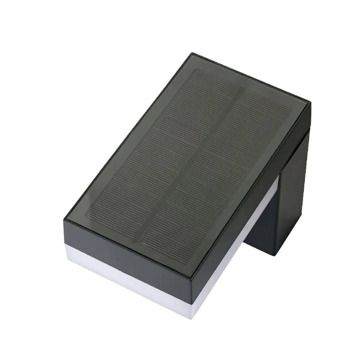 Lampe murale solaire 600 lumens (H12,5 cm) Elite Gris anthracite