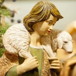 Les 11 grands santons (Hauteur 94 cm) de Paul