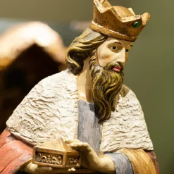 Les 11 grands santons (Hauteur 94 cm) de Paul