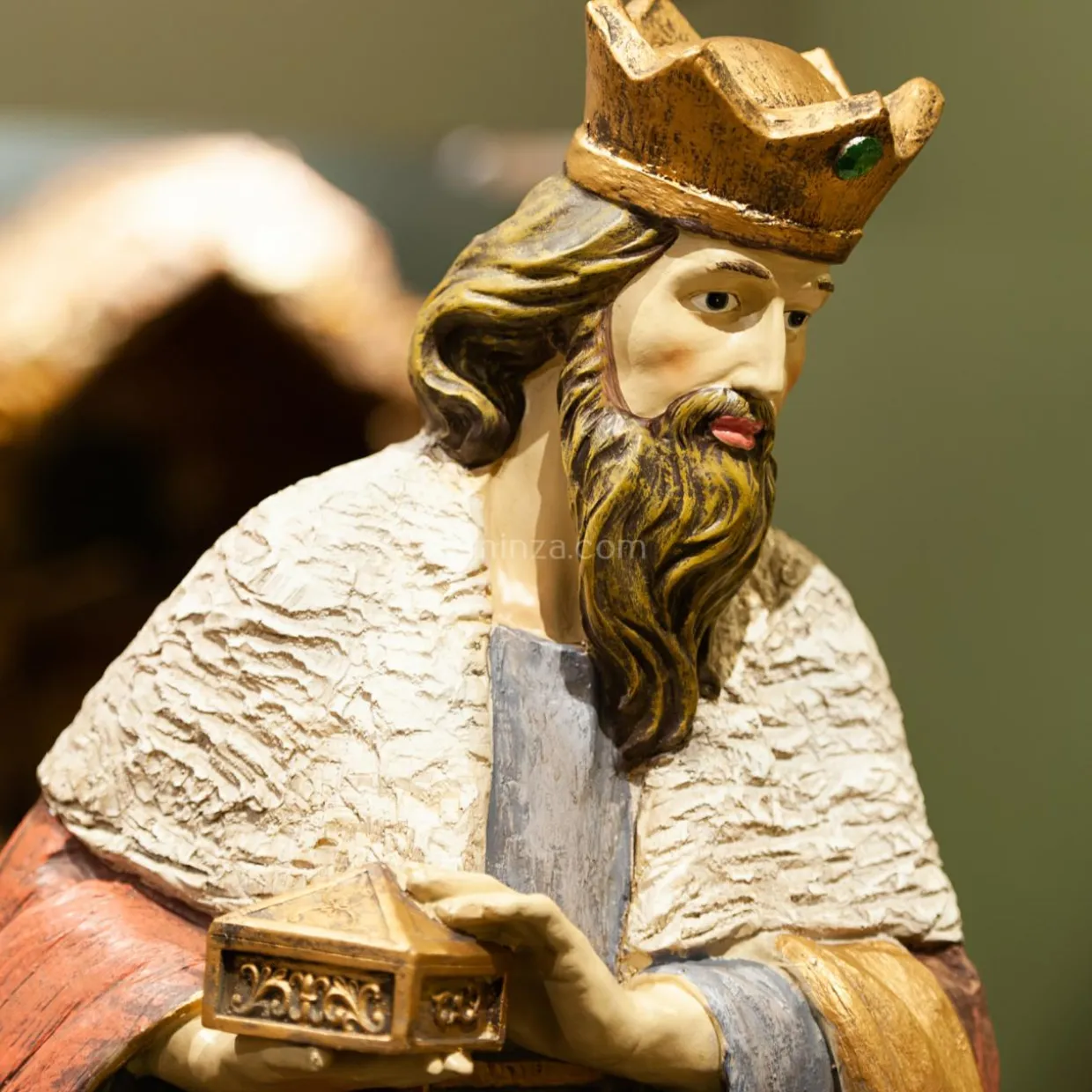 Les 11 grands santons (Hauteur 94 cm) de Paul