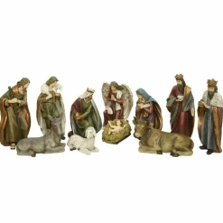 Les 11 grands santons (Hauteur 94 cm) de Paul