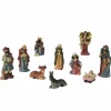 Les 10 santons (Hauteur 13 cm) d'Emile