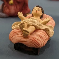 Les 10 santons (Hauteur 13 cm) d'Emile