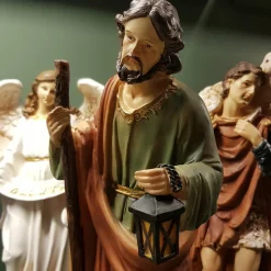 Les 11 santons (Hauteur 30 cm) de Pauline