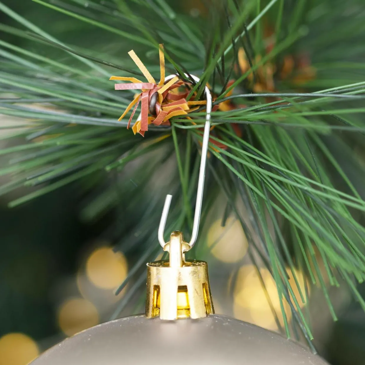 Lot de 30 boules de Noël assorties New Alpine Perle