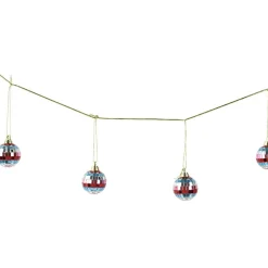 Lot de 8 boules de Noël (D80 mm) Showtime Multicolore