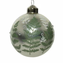 Lot de 3 boules de Noël en verre (D80 mm) Lips Argent