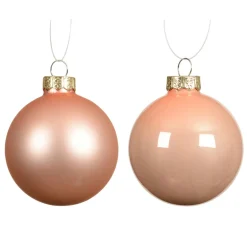 Lot de 4 boules de Noël en verre (D100 mm) Boréal Pêche