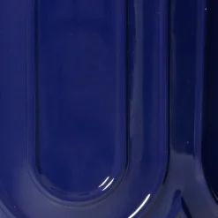 Lot de 3 cache-pots d'extérieur ronds (H36-30-24 cm) Milo Bleu roi