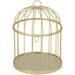 Lot de 3 cages à oiseaux (H41 cm) Christmas Chic Doré