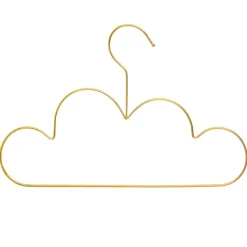 Lot de 3 cintres enfant métal Cloud Or