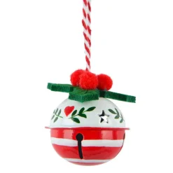 Lot de 6 clochettes en métal (D5 cm) Tradition Multicolore