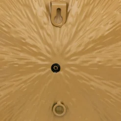 Lot de 3 décos murales métal (D33,5 cm) Leslie Or