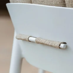 Lot de 2 fauteuils de jardin aluminium Monte Carlo Blanc